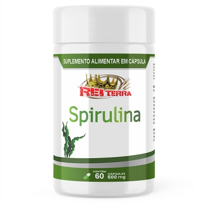 Spirulina - 60 Cáps. 500mg