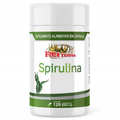 Spirulina - 120 Cáps. 500mg