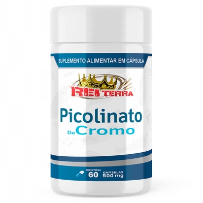 Picolinato de Cromo - 60 Cáps. 500mg