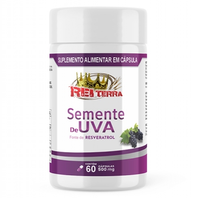 Semente de Uva - 60 Cáps. 500mg