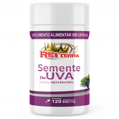 Semente de Uva - 120 Cáps. 500mg