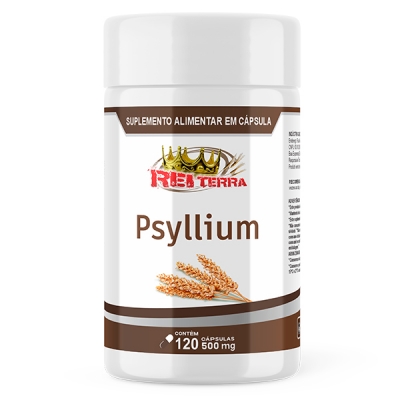 Psyllium - 120 Cáps. 500mg