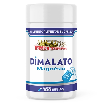 Dimalato de Magnésio - 100 Cáps. 500mg