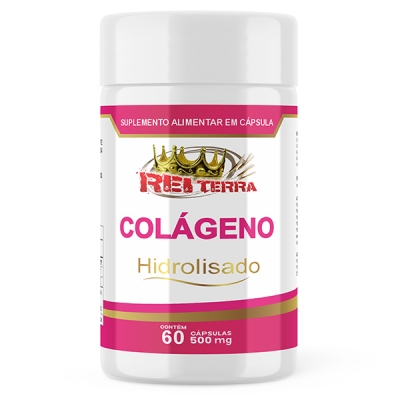 Colágeno Hidrolisado - 60 Cáps. 500mg