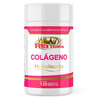 Colágeno Hidrolisado - 120 Cáps. 500mg