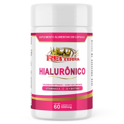 Ácido Hialurônico - 60 Cáps. 500mg