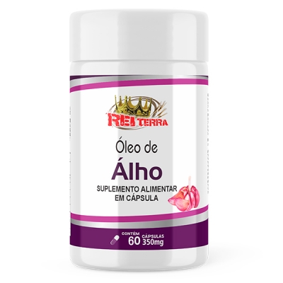 Óleo de Alho - 60 Cáps. 350mg