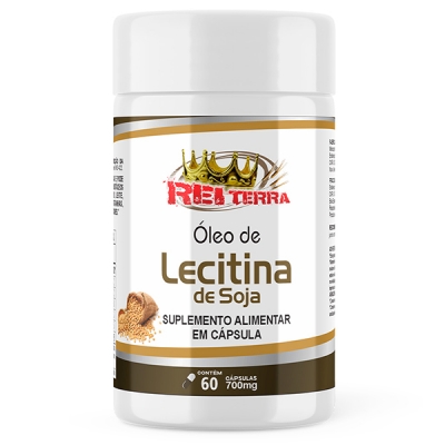 Óleo de Lecitina de Soja - 60 Cáps. 500mg