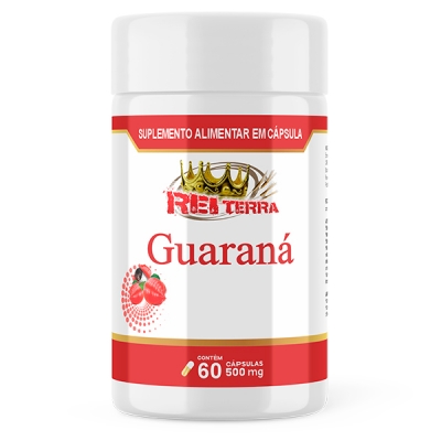 Guaraná - 60 Cáps. 500mg