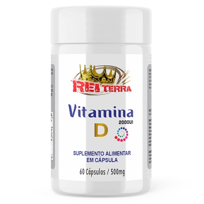 Vitamina D - 60 Cáps. 500mg