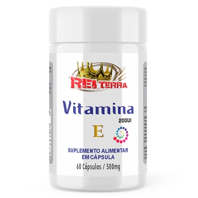 Vitamina E - 60 Cáps. 500mg