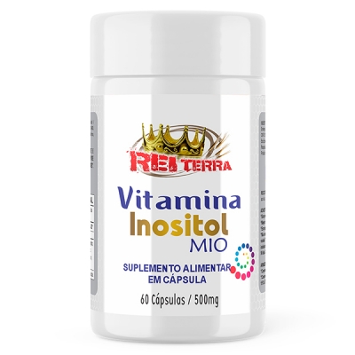 Vitamina Inositol - 60 Cáps. 500mg