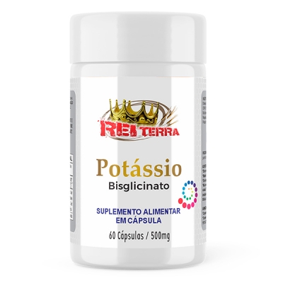 Potássio - 60 Cáps. 500mg
