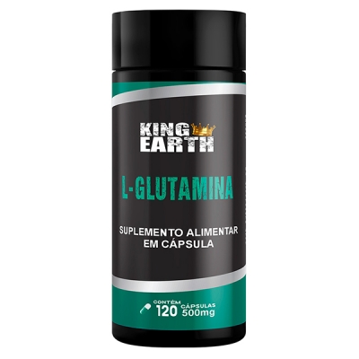 L-Glutamina - 120 Cáps. 500mg
