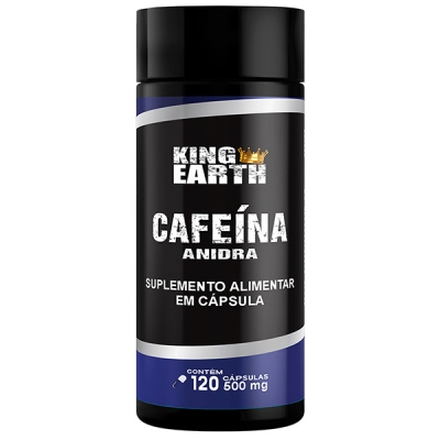 Cafeína Anidra - 120 Cáps. 500mg